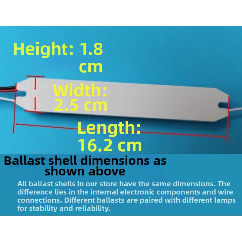 UV sterilizačná lampa s elektrickým balastom, univerzálny typ T8 19-40W