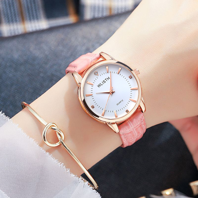Wlisth Ženski kvarcni sat – elegantan, vodootporan do 30 m, poslovni i trendovski stil