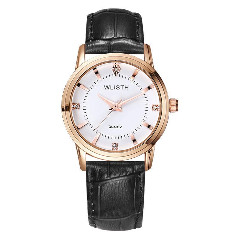 Wlisth Ženski kvarcni sat – elegantan, vodootporan do 30 m, poslovni i trendovski stil