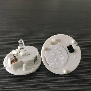 Okrugli dodatak lampe za svijeću promjera 3,7 cm, dodatak za noćno svjetlo, LED elektronički dodaci
