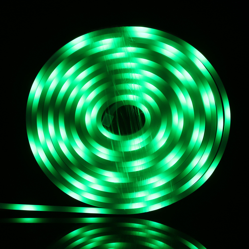 Na veliko fleksibilna COB LED neonska traka za vanjsku reklamu, vodootporna, širina 12 mm, 8W, 180° snop, daljinski upravljač