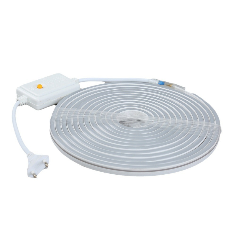 Na veliko fleksibilna COB LED neonska traka za vanjsku reklamu, vodootporna, širina 12 mm, 8W, 180° snop, daljinski upravljač