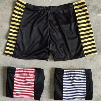 Muške kupaće šorceve za putovanja, brzosušne, boxer stil, elastične, tkanina od poliestera