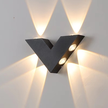 LED vanjska vodootporna zidna svjetiljka za hodnik i stepenice, skandinavski moderni minimalistički dizajn za dnevnu sobu i spavaću sobu
