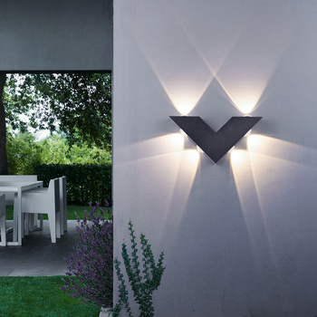 LED vanjska vodootporna zidna svjetiljka za hodnik i stepenice, skandinavski moderni minimalistički dizajn za dnevnu sobu i spavaću sobu