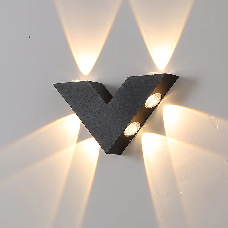 LED vanjska vodootporna zidna svjetiljka za hodnik i stepenice, skandinavski moderni minimalistički dizajn za dnevnu sobu i spavaću sobu