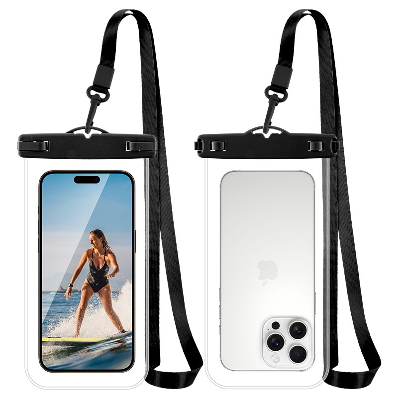 PVC vodootporna torbica za telefon, s osjetljivim dodirnim zaslonom, za outdoor rafting i ronjenje
