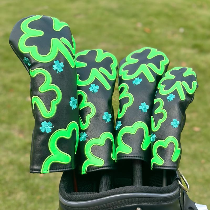 PU fluorescirajući četverolistni pokrov za golf palicu