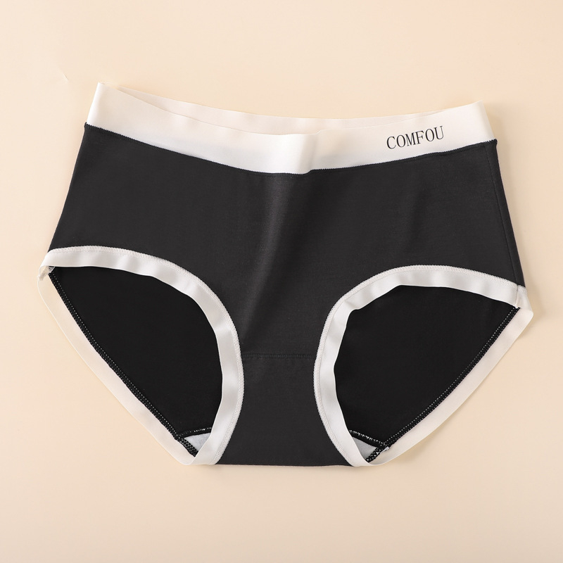 Cream Chocolate žensko donje rublje od 5A modalnog materijala, srednji pojas, antibakterijska zona prepona, seksi trokutaste gaćice