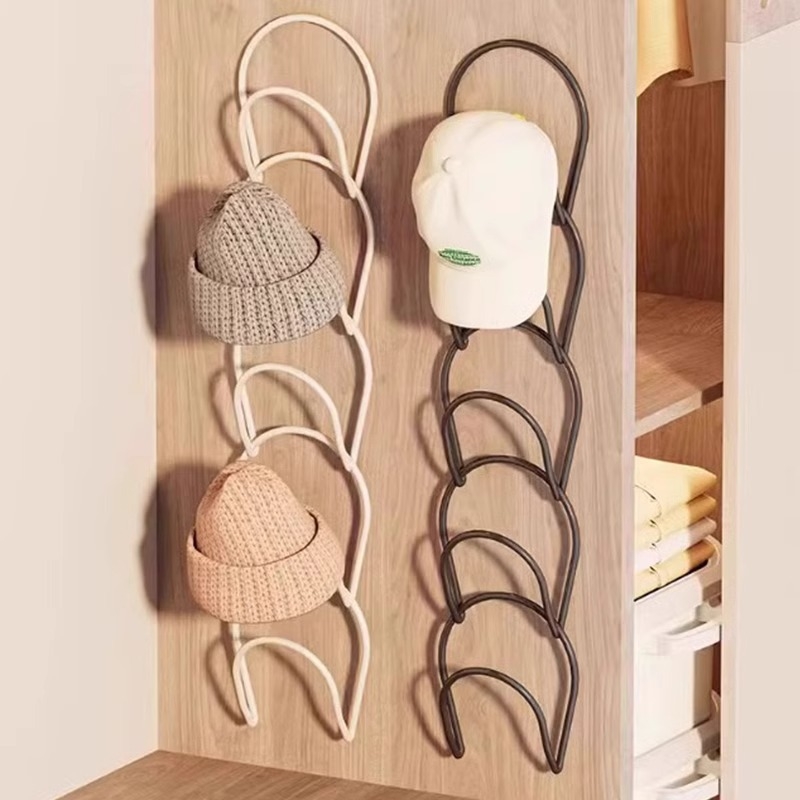 Organizator kapa na vrata garderobe – Vješalica za berete, kape za bejzbol i šalove, otporan na deformacije