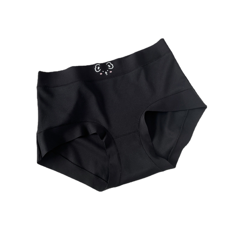 C426-1 Ženske gaćice velikog formata, Koala Ice Silk prozračan, srednji pojas, koži prijateljske
