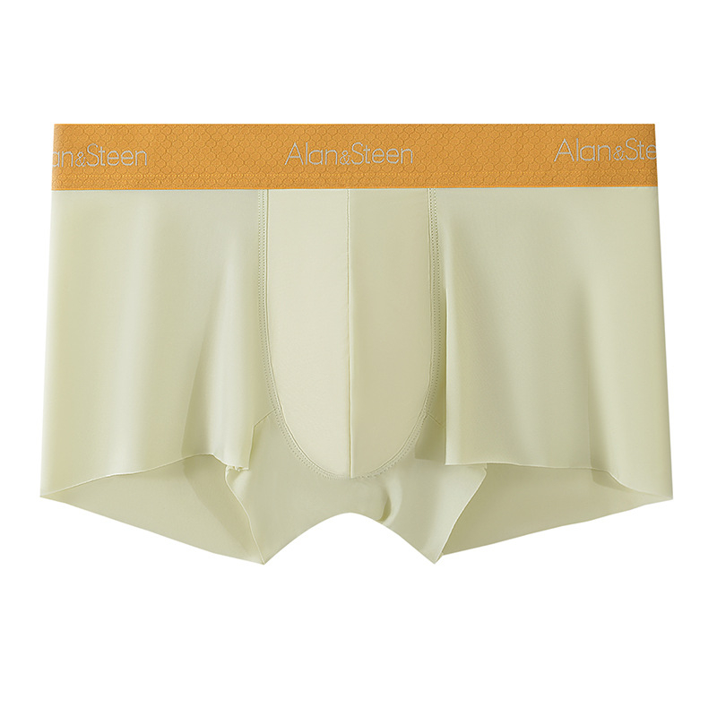 Nova ljetna muška gaćica od ice silk, bezšivne, prozračne, brzo se suše, antibakterijske, srednji pojas, tanke bokserice