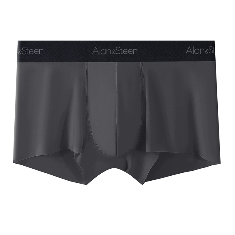 Nova ljetna muška gaćica od ice silk, bezšivne, prozračne, brzo se suše, antibakterijske, srednji pojas, tanke bokserice
