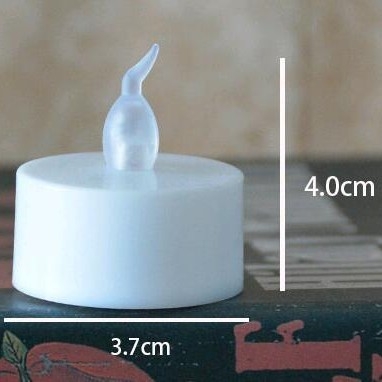 Cilindrična baterijski napajana tea light svijeća 2032, rođendanska električna svjetiljka, komplet za atmosferu