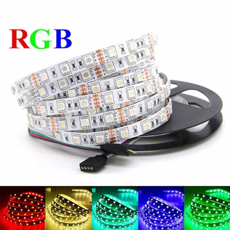 RGB LED trak s četiri vodiča, 12V/24V, 5050, 60 LED, vodootporan za vanjsku upotrebu, promjena boja