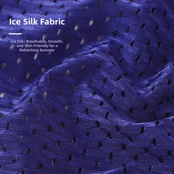 Muške gaće s grafenom, antibakterijske, od Ice Silk mreže, lagane i prozračne za ljeto