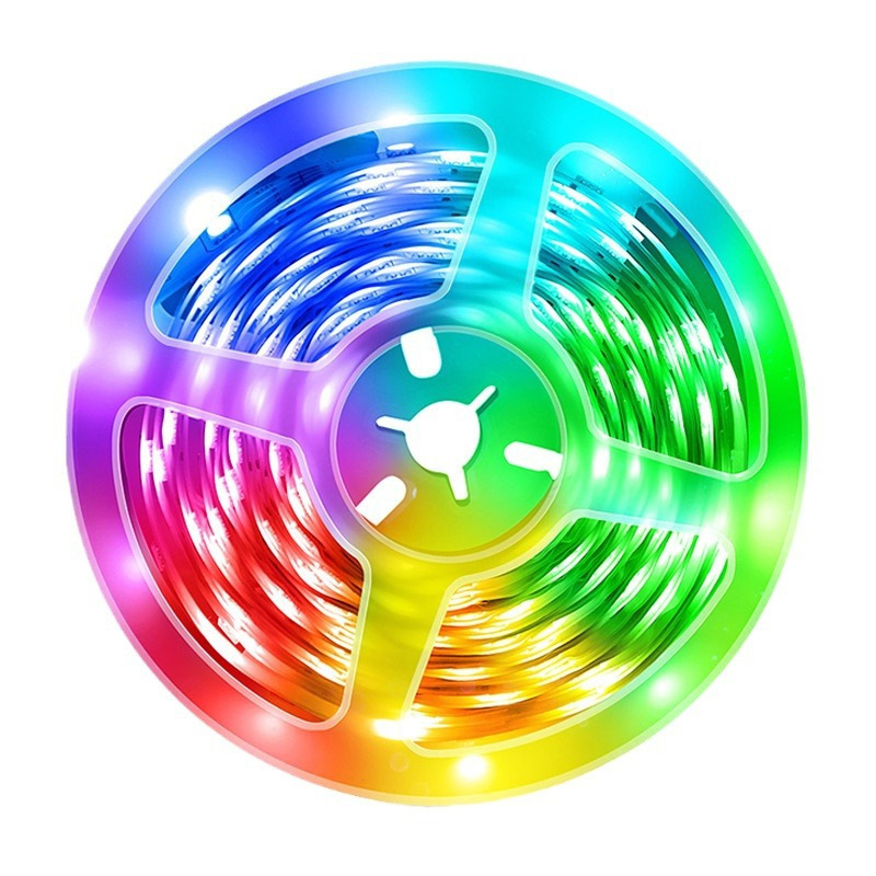 USB RGB LED traka za esport atmosferu sa sinkronizacijom zvuka, samoljepljiva, niskog napona 5V, pametna LED traka – komplet
