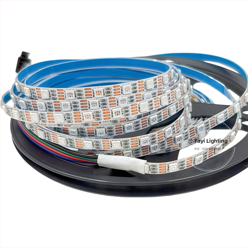 5V RGB LED traka koja mijenja boje, 60/90 LED, uska 5 mm pločica, drvena baza i akrilna ploča za crtanje, svjetlosni trak s gradijentom boja
