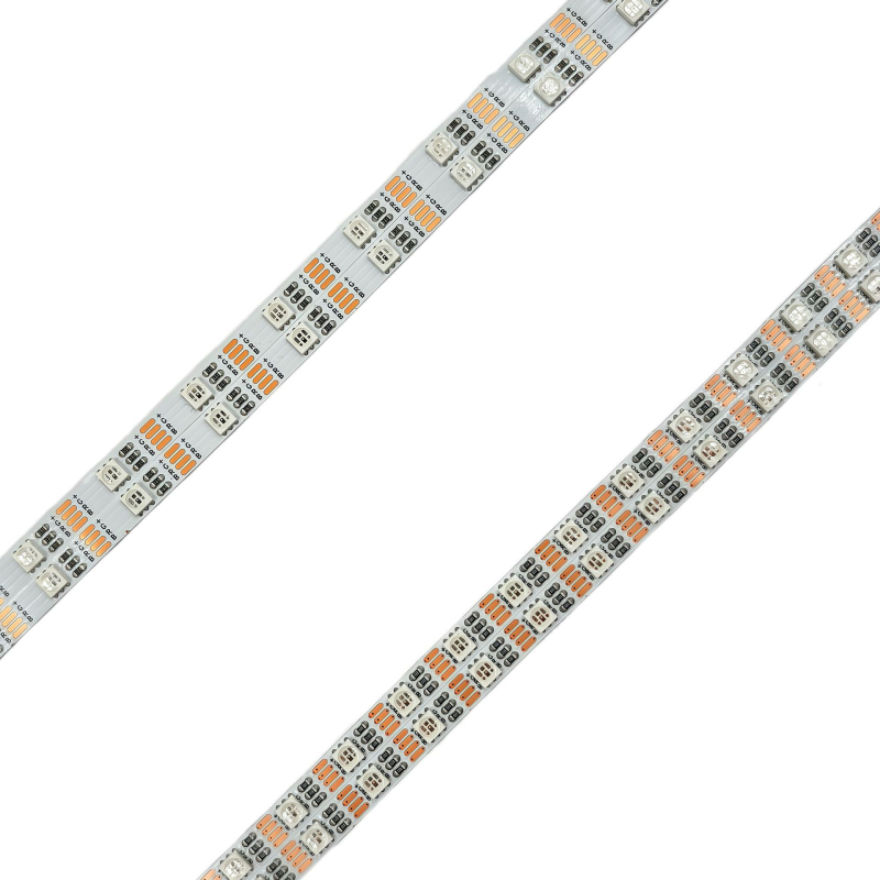 5V RGB LED traka koja mijenja boje, 60/90 LED, uska 5 mm pločica, drvena baza i akrilna ploča za crtanje, svjetlosni trak s gradijentom boja