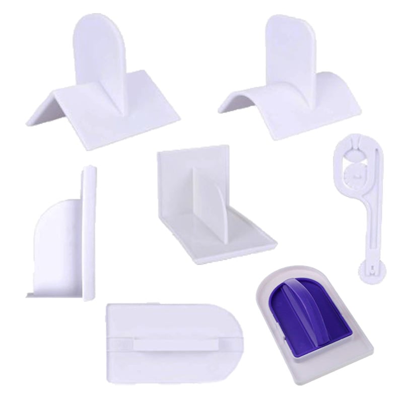 Špatula za kremu i kalup za fondant i plastični alati za pečenje