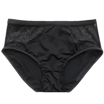 Patentirano žensko donje rublje s mrežicom ice silk, srednja talija, pokriva bokove, europsko-američki stil