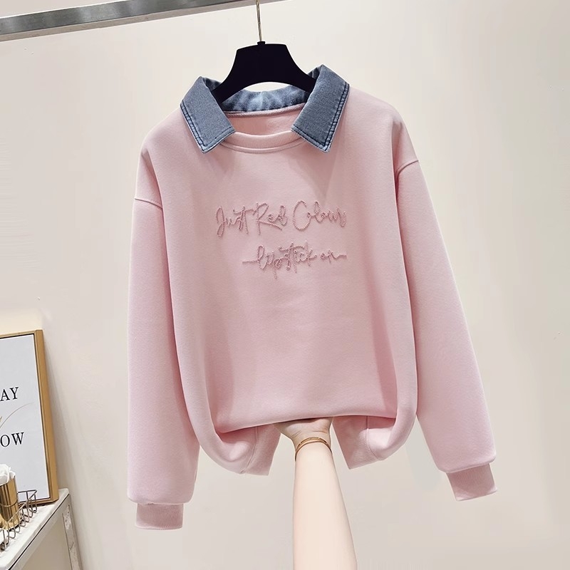 Dvodijelni pulover s polo ovratnikom za učenice gimnazije, proljetna moda