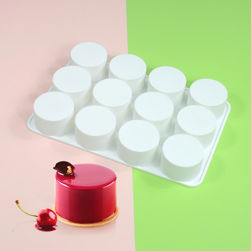 Silikon kalupi za tortu i mousse – srce, cilindar, kvadrat i oval za čokoladu i punjenje