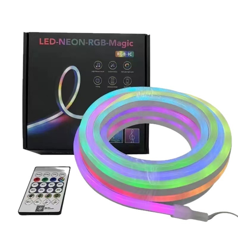 5V RGB fleksibilni silikonski LED trak za vanjsku upotrebu, IP67 vodootporan, ambijentalno osvjetljenje i oblikovanje svjetla