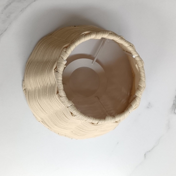 Sjenilo E27 za stolnu lampu, ručno pleteni ratan za DIY lampe