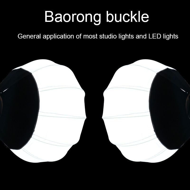 65 cm mekana svjetlosna kugla za fotografiju, softbox, sferni difuzor za prijenos uživo, aluminijski Bowens navoj