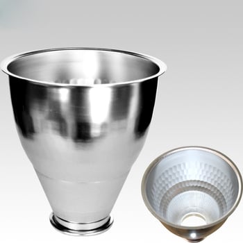 Aluminijski abažur i reflektor za vanjsku rasvjetu, aluminijske komponente s mrežom od žice, 5 inčni model