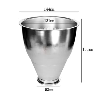 Aluminijski abažur i reflektor za vanjsku rasvjetu, aluminijske komponente s mrežom od žice, 5 inčni model