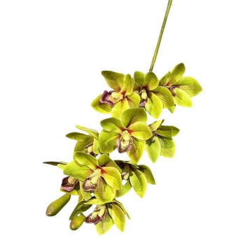 3D ispisano umjetno cvijeće Cymbidium orhideja i magnolija za svadbene dekoracije, visoka kvaliteta, veleprodaja