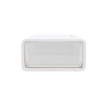 Prozirna kutija za ladicu za odjeću, dimenzije 42×35,5×22 cm, plastični organizator koji se može slagati, japanski stil
