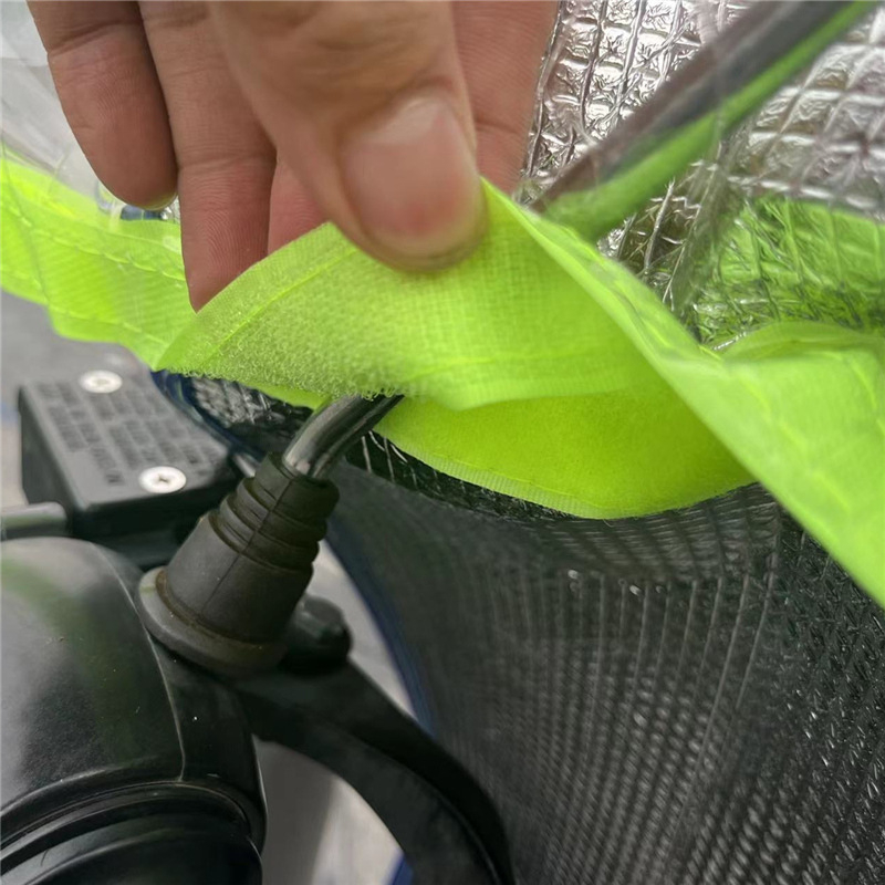 PVC prednji štitnik za električna vozila i motocikle, prozirni kišni štitnik, ljetna zaštita od sunca, univerzalno za sva godišnja doba