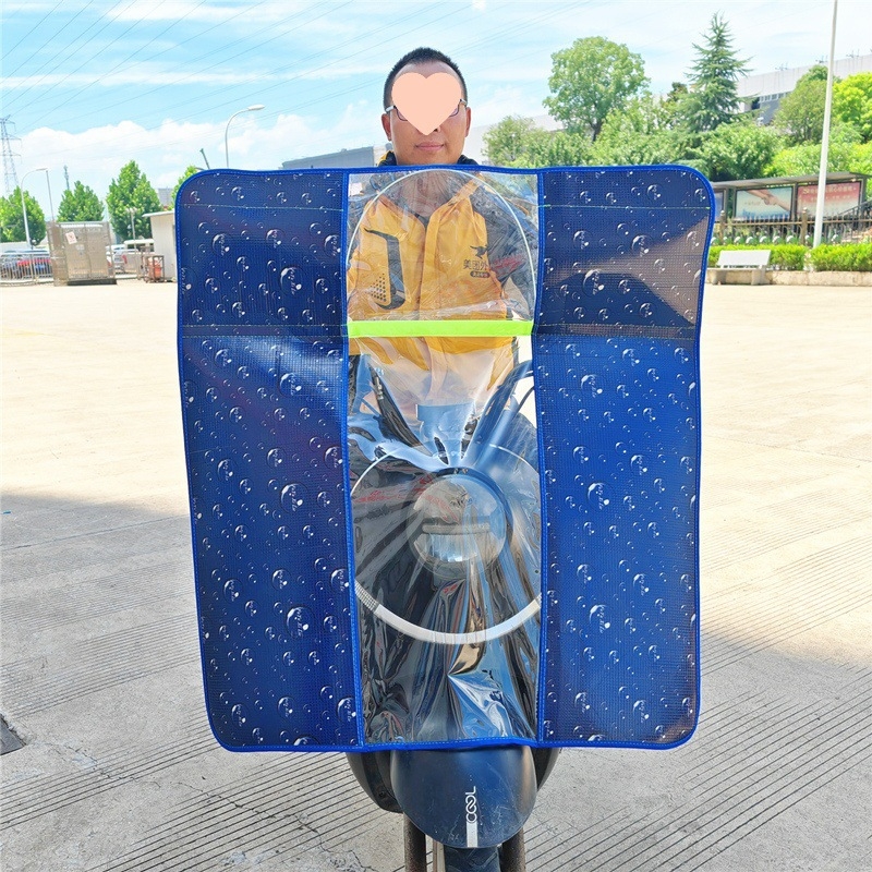PVC prednji štitnik za električna vozila i motocikle, prozirni kišni štitnik, ljetna zaštita od sunca, univerzalno za sva godišnja doba