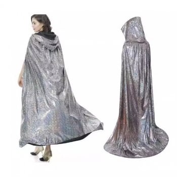 Dugi kapuljačasti ogrtač sa vezicama, lagan za proljeće i ljeto, cosplay anime lika