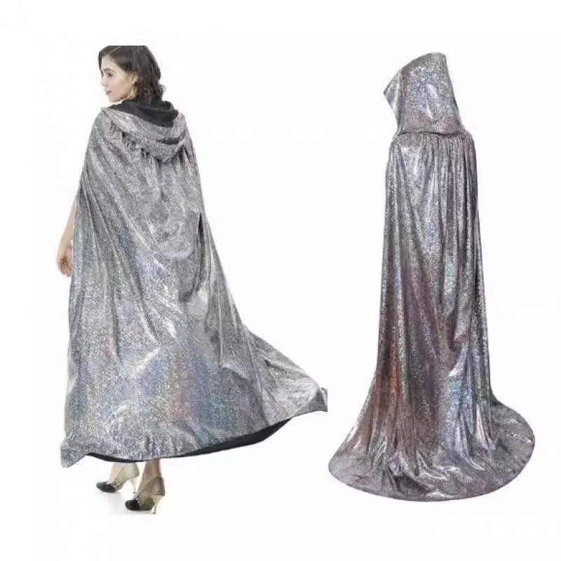 Dugi kapuljačasti ogrtač sa vezicama, lagan za proljeće i ljeto, cosplay anime lika