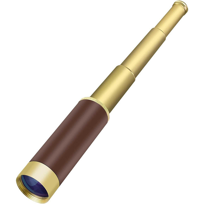 Retro monokular 25x30, HD optika, džepni teleskop za kampiranje na otvorenom