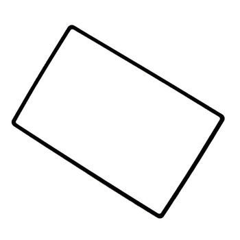 PVC-180x120 povećalo za značku za knjigu, ultra-tanka prozirna kartica za čitanje cijele stranice