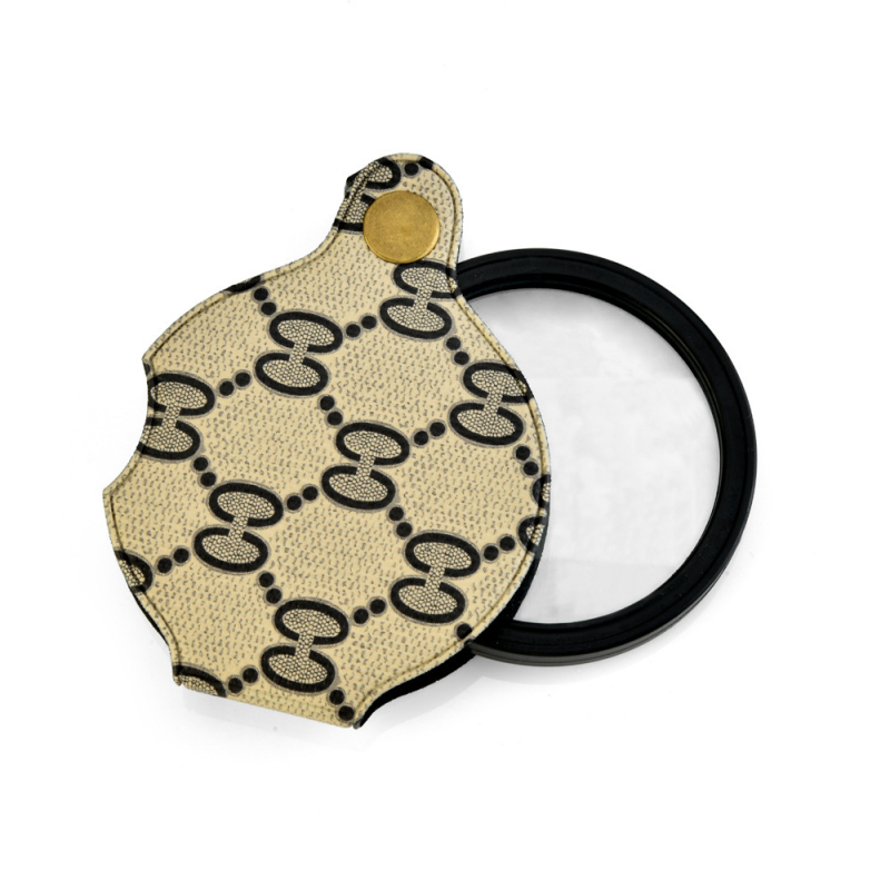 Nova sklopiva lupa s kožnim kućištem, 10x–15x, 70 mm
