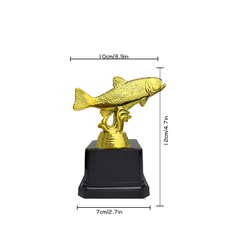 Plastični trofej ribe za prvenstvo u morskom ribolovu – spomen-nagrada za sudjelovanje
