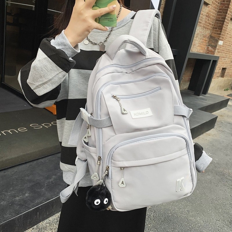 Torba za leđa u forest stilu, moderna, velika kapaciteta, korejskog stila, unisex, za srednje škole i fakultete, 20–35 L, odgovara 14-inčnom prijenosnom računalu.