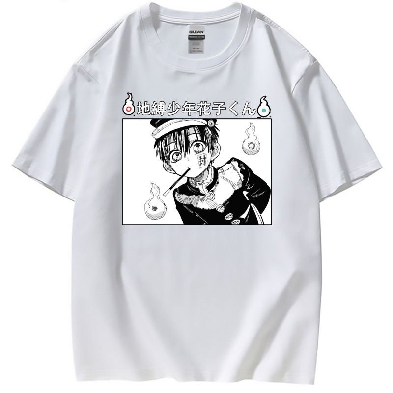 Toilet-Bound Hanako-kun γυναικείο βαμβακερό T-shirt με γραφικό σχέδιο, χαλαρή γραμμή, στρογγυλή λαιμόκοψη, κοντομάνικο, καλοκαιρινή συλλογή 2021