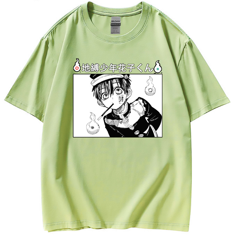 Toilet-Bound Hanako-kun γυναικείο βαμβακερό T-shirt με γραφικό σχέδιο, χαλαρή γραμμή, στρογγυλή λαιμόκοψη, κοντομάνικο, καλοκαιρινή συλλογή 2021