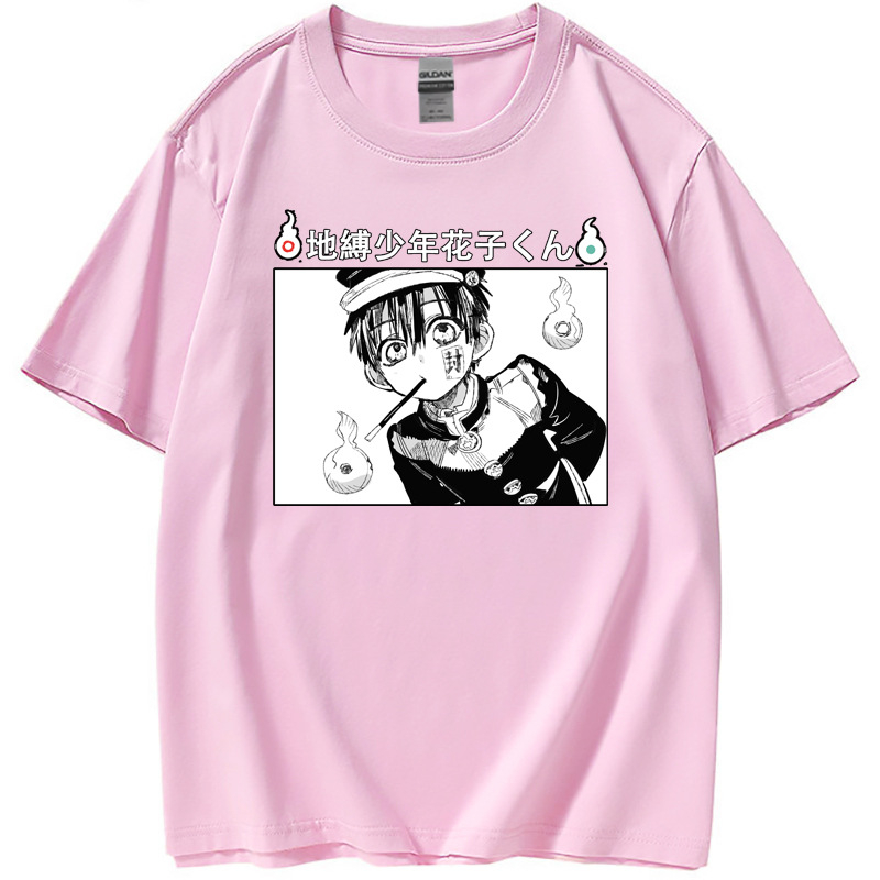Toilet-Bound Hanako-kun γυναικείο βαμβακερό T-shirt με γραφικό σχέδιο, χαλαρή γραμμή, στρογγυλή λαιμόκοψη, κοντομάνικο, καλοκαιρινή συλλογή 2021