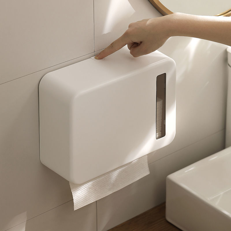 Zidni dispenser za papir za sušenje ruku, bez bušenja, kupaonica i kuhinja, hotelski luksuz