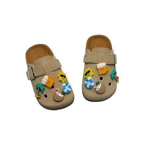 Nove dječje Crocs-stil cipele s rupicama, DIY crtić dizajn za ljeto, jednostavno obuvanje, protuklizne