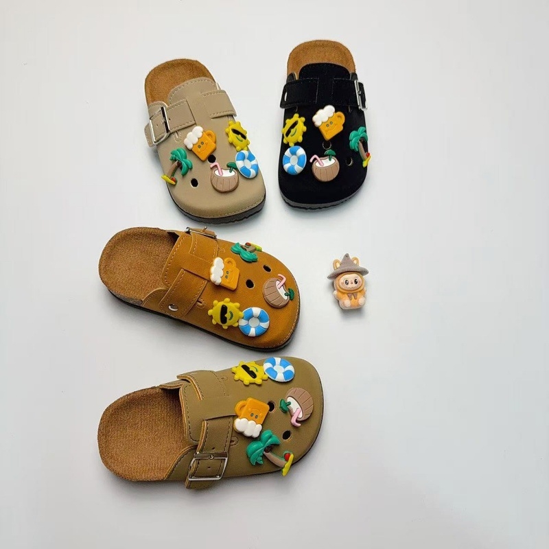 Nove dječje Crocs-stil cipele s rupicama, DIY crtić dizajn za ljeto, jednostavno obuvanje, protuklizne