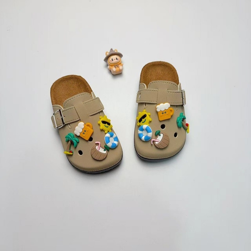 Nove dječje Crocs-stil cipele s rupicama, DIY crtić dizajn za ljeto, jednostavno obuvanje, protuklizne